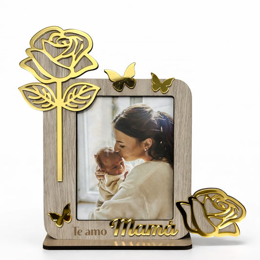 Porta retrato mamá te amo