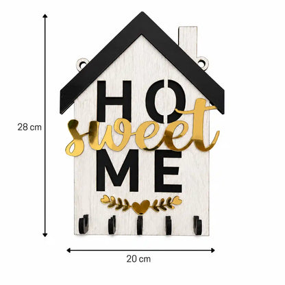 Porta llaves Home Sweet + Obsequio porta retrato family